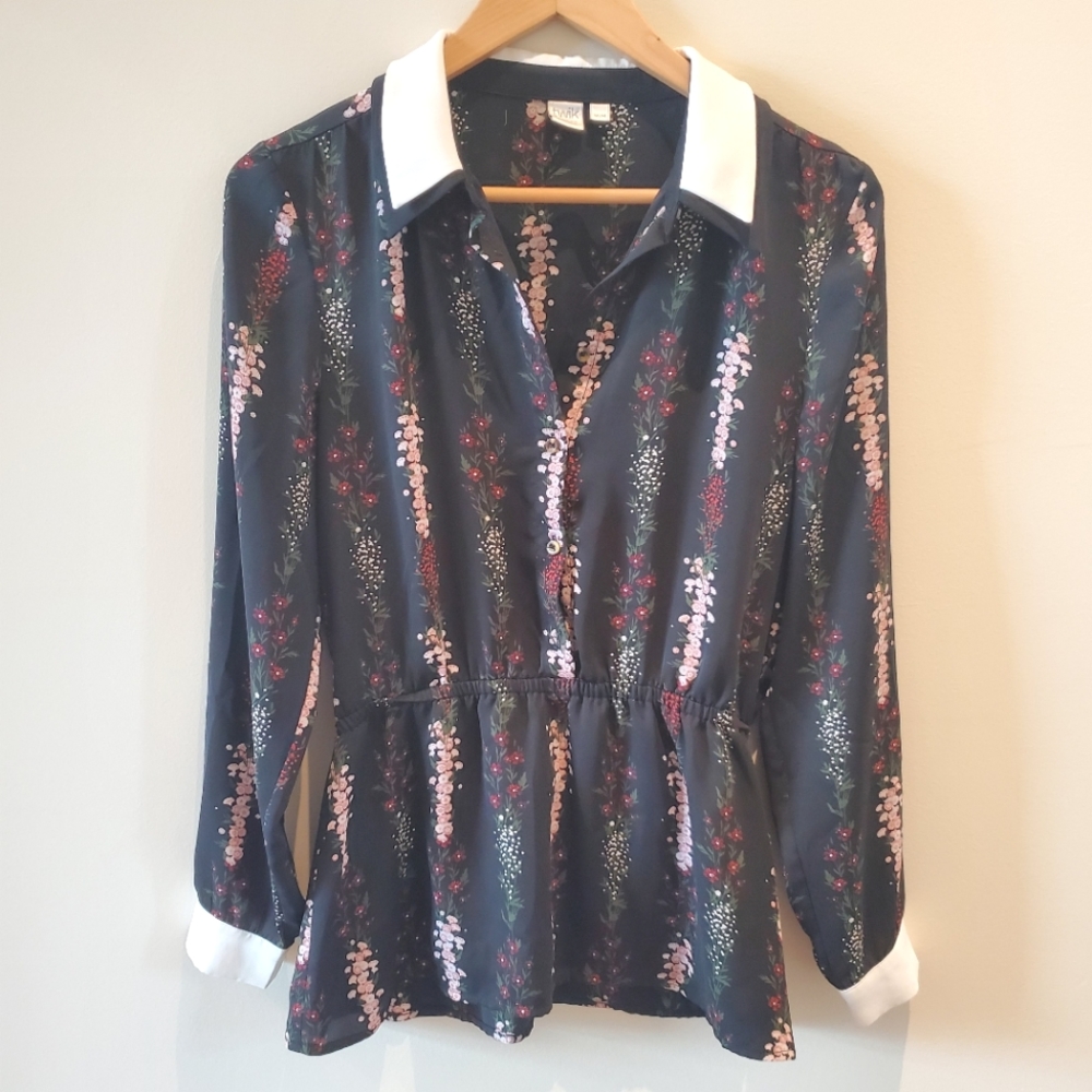 Twik (Simons) Floral Print Blouse (M)